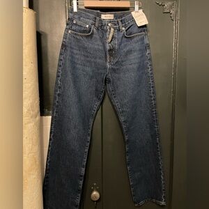 Madewell Longline Straight Jeans